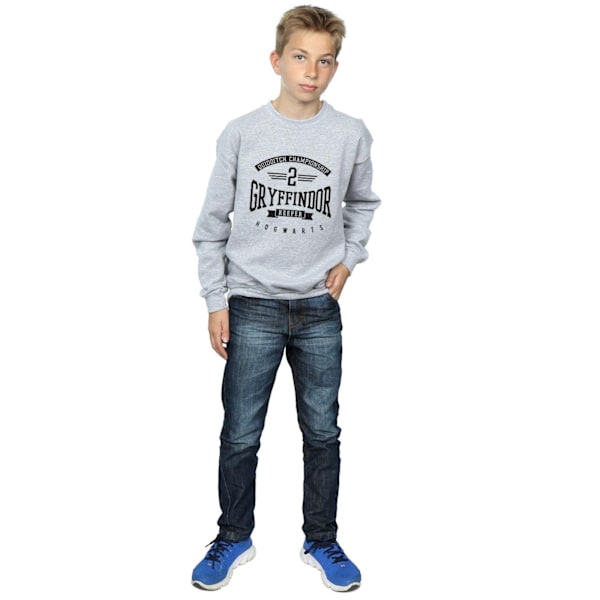 Harry Potter Pojkar Gryffindor Keeper Sweatshirt 12-13 År Spor Sports Grey 12-13 Years