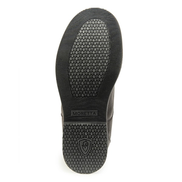 Moretta Materia Grain Läder Paddock Stövlar 5 UK Black 5 UK Child