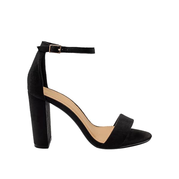 Where's That From Dam/Damer Skye Strappy Mocka Block Black 6 UK