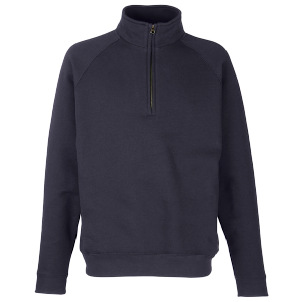 Fruit of the Loom Vuxen Unisex Klassisk Dragkedja Sweatshirt M D Deep Navy M