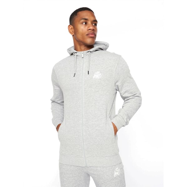 Kings Will Dream Mens Coby Full Zip Hoodie XS Grey Marl Grey Marl XS