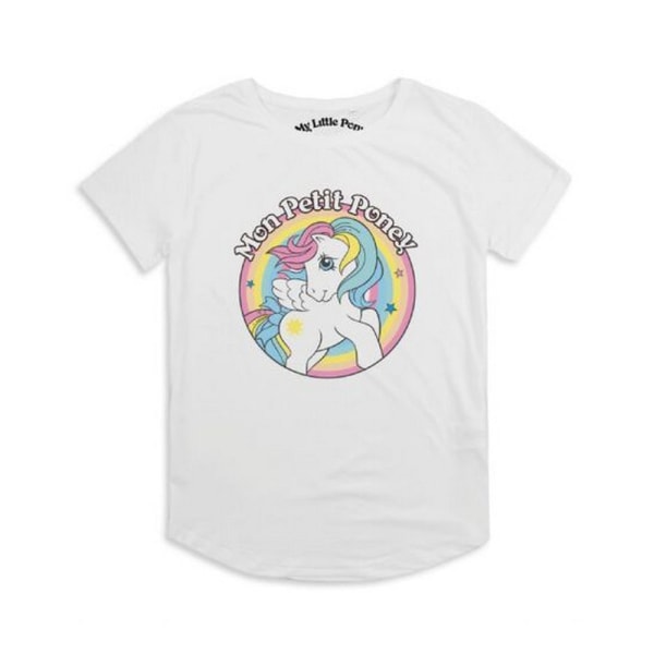 My Little Pony Dam/Dam Mån Petit Circle T-shirt L Vit White L