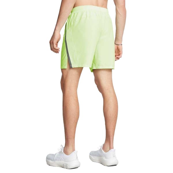 Under Armour Herr Launch 2 i 1 Löparshorts M Grön Green M