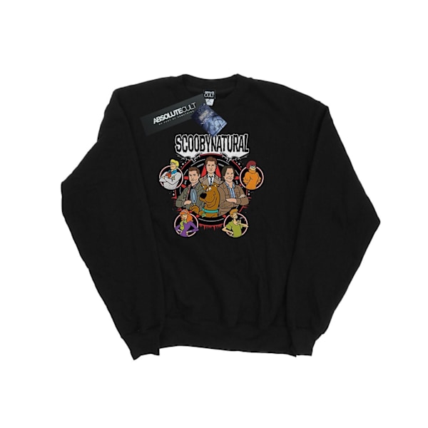 Scoobynatural Pojkar Karaktärer Stjärna Sweatshirt 5-6 År Svart Black 5-6 Years