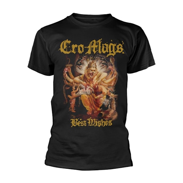 Cro-Mags Unisex Vuxen Bästa Önskemål T-Shirt S Svart Black S