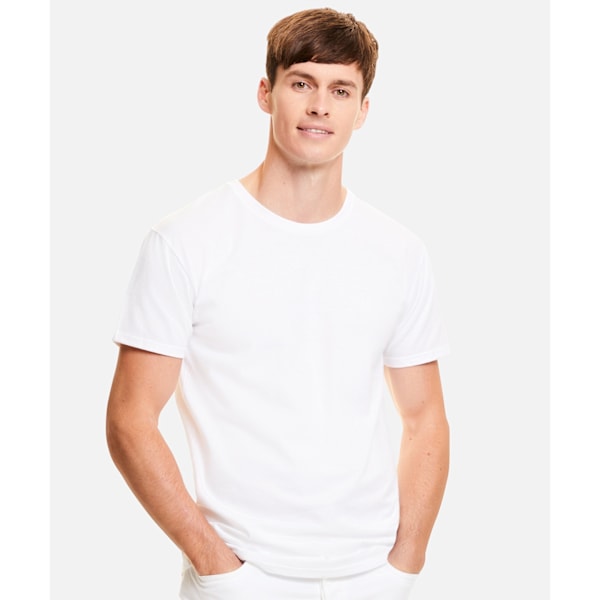 Fruit of the Loom Original Polotröja M Vit White M