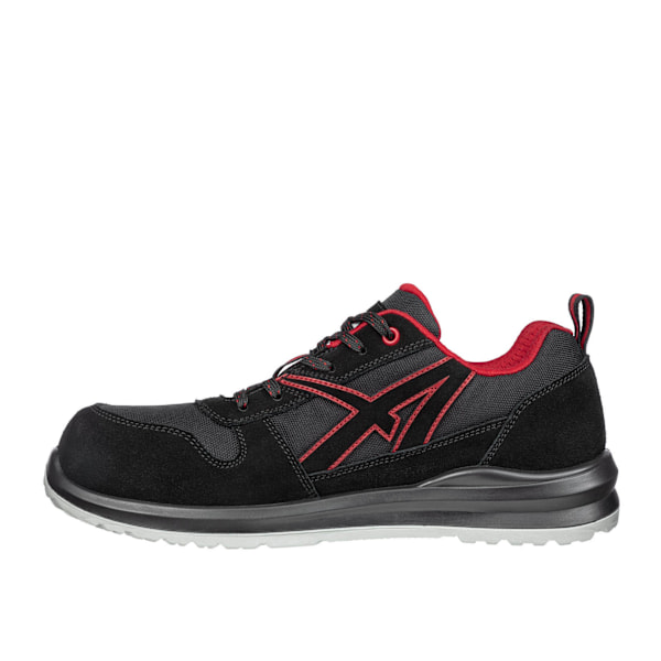 Albatros Clifton Suede Low Säkerhetsskor för Herr 10 UK Röd/Svart Red/Black 10 UK