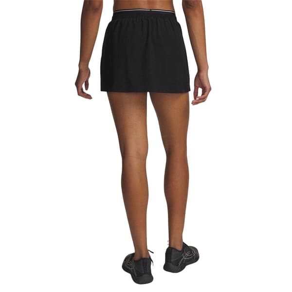 Under Armour Dam/Dam Performance Vävd Skort med Sidoficka Black/Grey 10 UK R