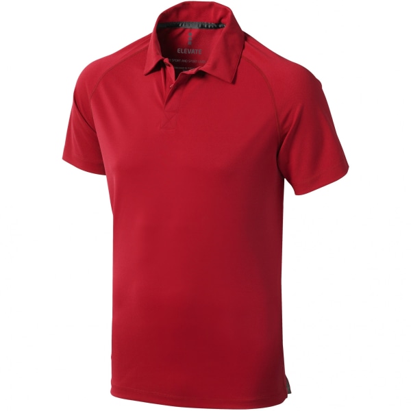 Elevate Mens Ottawa Kortärmad Polo M Röd Red M