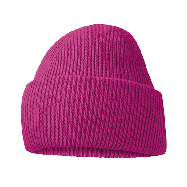 Beechfield Unisex Vuxen Klassisk Djup Manschett Mössa En Storlek Fes Festival Fuchsia One Size