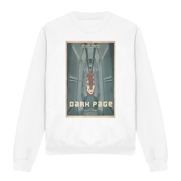 Star Trek Unisex Vuxen The Next Generation Säsong 7 Avsnitt 7 S White M