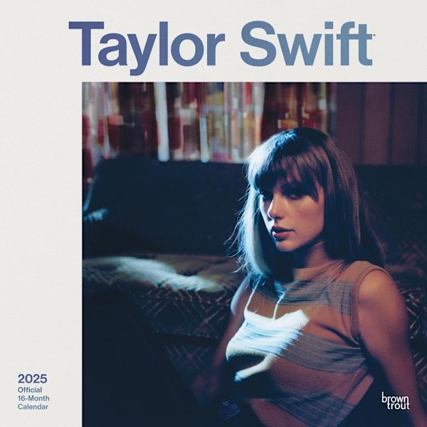 Taylor Swift 2025 Kvadratisk Väggkalender 30cm x 30cm Flerfärgad Multicoloured 30cm x 30cm