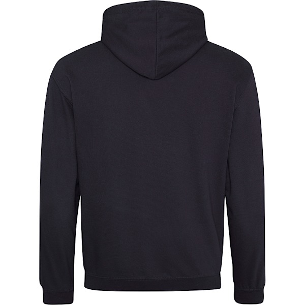 Awdis Varsity Hooded Sweatshirt / Hoodie XL Jet Black/Orange Crush Jet Black/Orange Crush XL