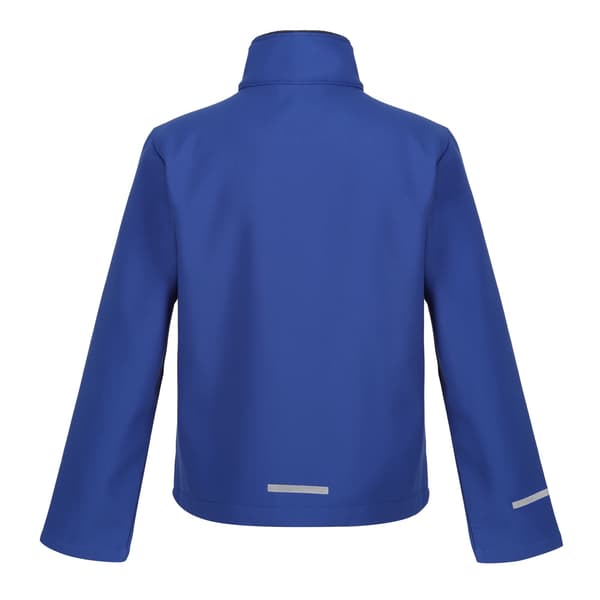 Regatta Professional Barn/Kids 2-lagers Softshelljacka 3 Navy/New Royal 34in