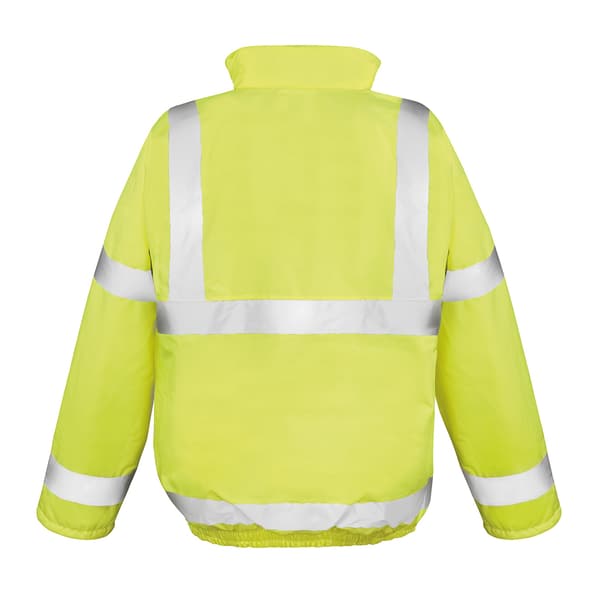 Result Core Unisex Vuxen Hög Synlighet Vinter Blouson Jacka M Fluor Fluorescent Yellow M