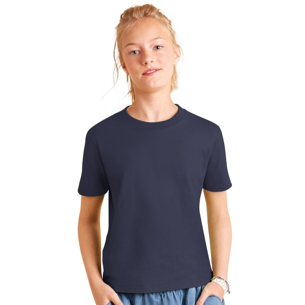 B&C Kids/Childrens Exact 150 kortärmad T-shirt 5-6 Marinblå Navy Blue 5-6