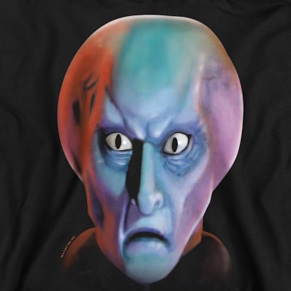 Star Trek Unisex Vuxen Balok Huvud Tröja S Svart Black S