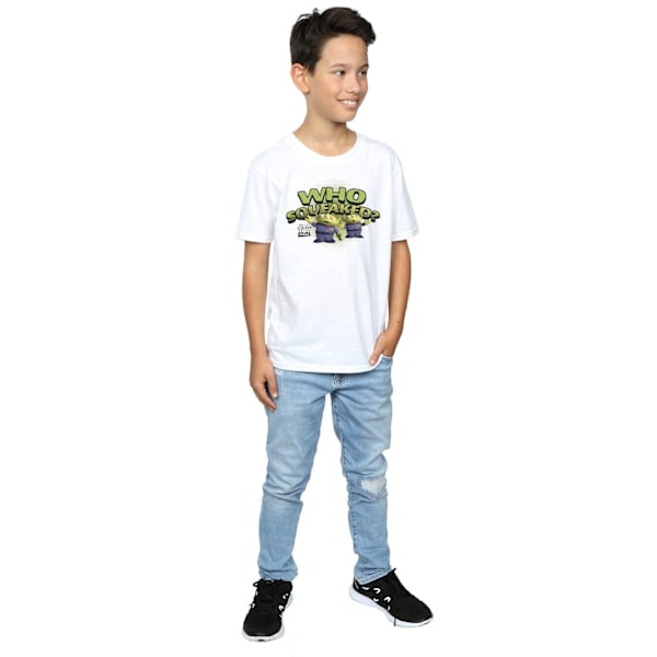 Disney Boys Toy Story Vem Pip? T-shirt 9-11 år Vit White 9-11 Years