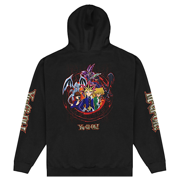 Yu-Gi-Oh! Unisex Adult Icons Hoodie M Svart Black M