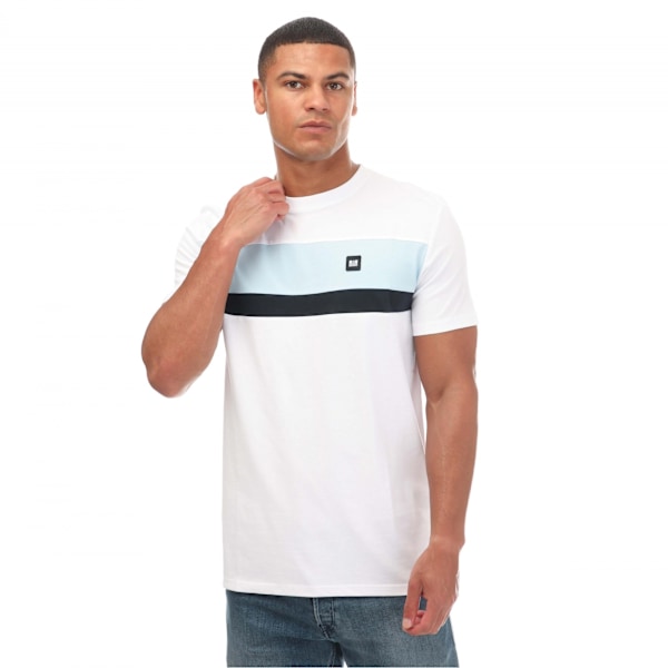 Weekend Offender Herr Crossword Färgblock T-Shirt S Vit White S