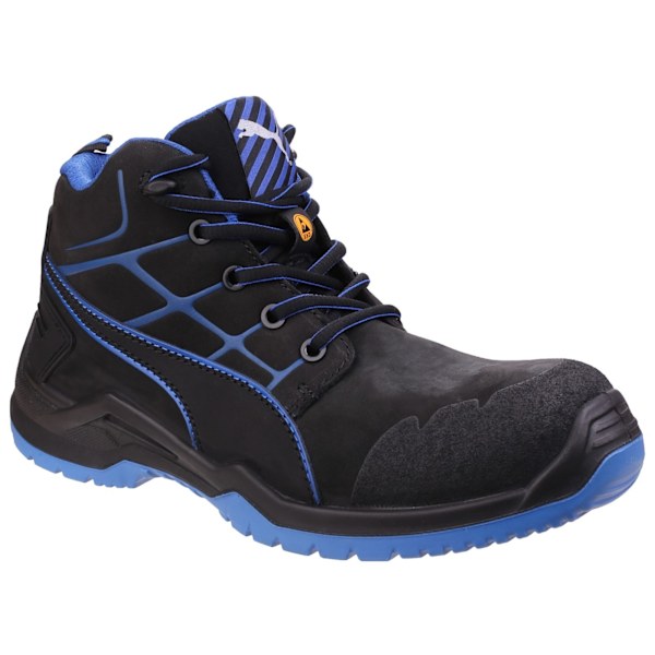 Puma Krypton Lace Up Säkerhetskängor 8 UK Blå Blue 8 UK