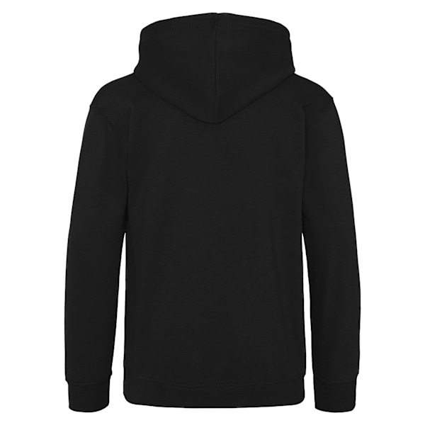 Awdis Unisex Barn Hoodie / Tröja / Skoluniform 1-2 År Jet Black 1-2 Years