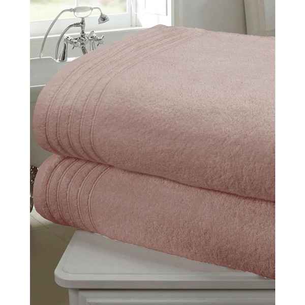 Rapport Soft Touch Handduk (2-pack) One Size Dusky Pink Dusky Pink One Size