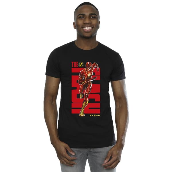 DC Comics Herr The Flash Dash T-shirt M Svart Black M