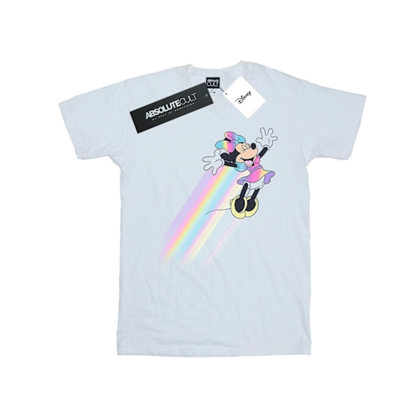 Disney Flickor Minnie Mouse Whoosh Bomulls T-shirt 5-6 År Vit White 5-6 Years