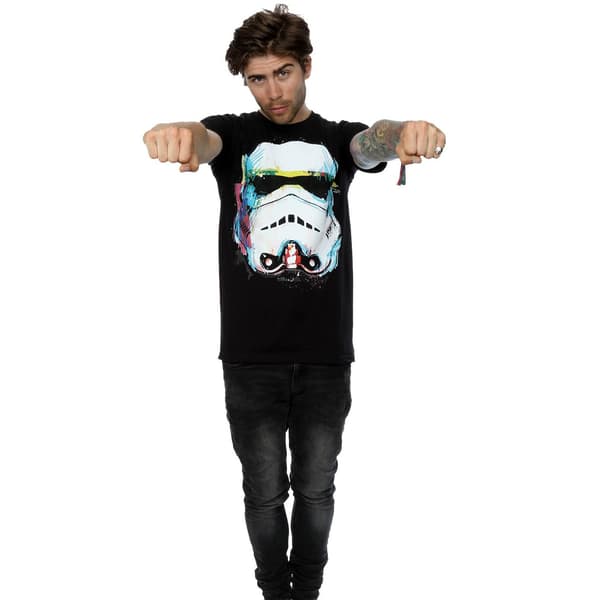 Star Wars Herr Stormtrooper Command Art T-Shirt S Svart Black S