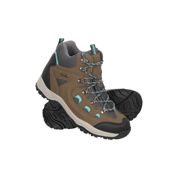 Mountain Warehouse Womens/Ladies Adventurer Vattentäta Vandringsskor Khaki 9 UK