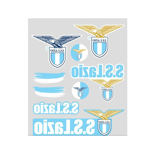 SS Lazio Adhesive Tattoo Pack One Size Vit/Ljusblå White/Light Blue One Size