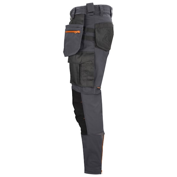 Projob herr stretchbyxor 42R grå Grey 42R