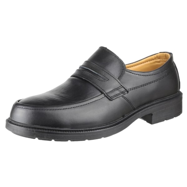 Amblers Safety Mens FS46 Mocc Toe Safety Slip On Shoe 14 UK Bla Black 14 UK