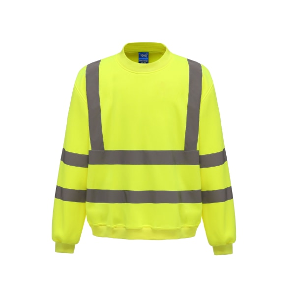 Yoko Unisex Vuxen Hi-Vis Sweatshirt M Gul Yellow M