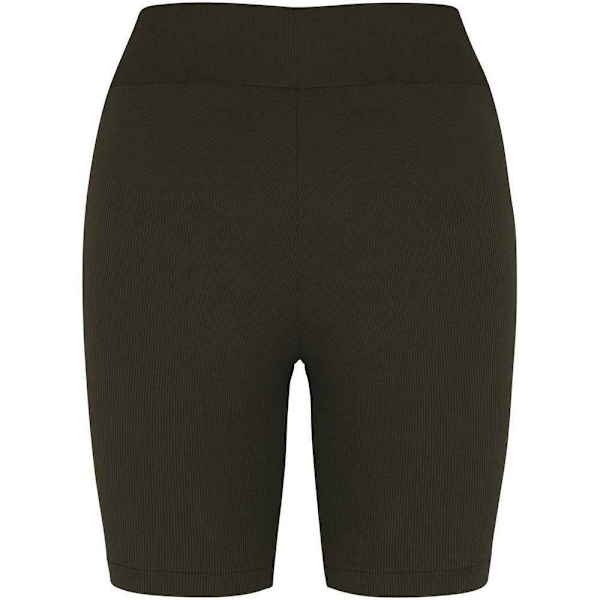 Native Spirit Dam/Kvinnors Ribbade Cykelshorts S Organic Kha Organic Khaki S