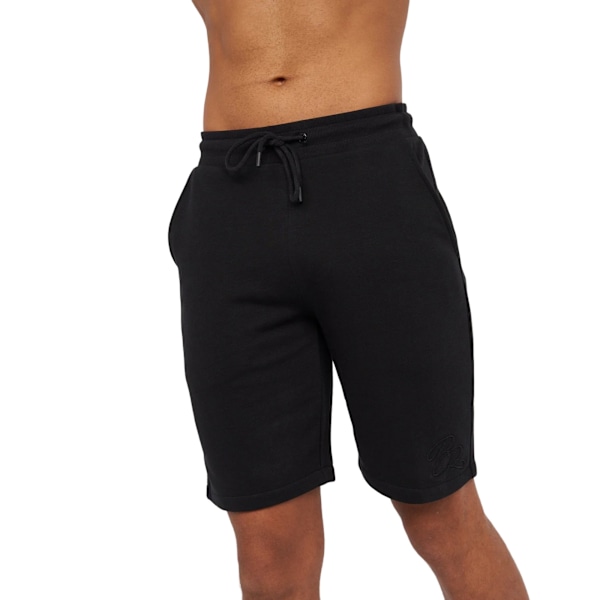 Born Rich Mens Barreca Sweat Shorts L Svart Black L