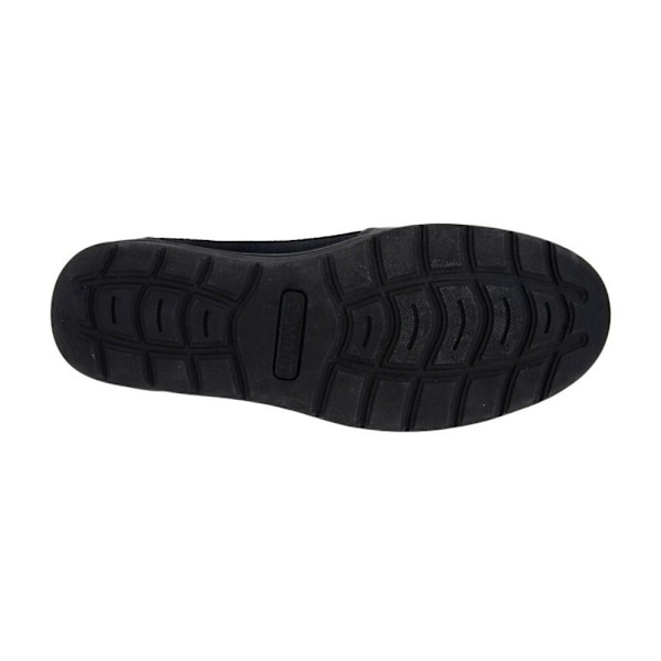 Boulevard Dam/Dam Läder Extra Bred Tränare 4 UK Extra Black 4 UK Extra Wide