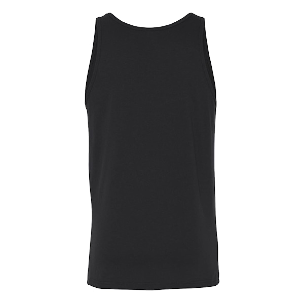 Canvas Vuxen Unisex Jersey Ärmlös Tank Top S Svart Black S