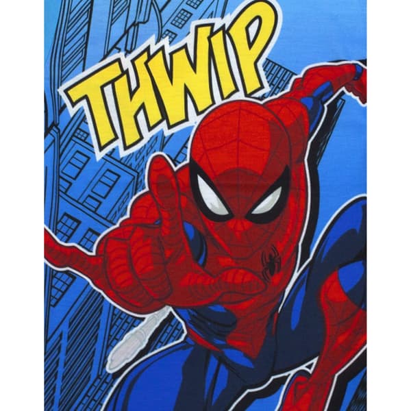 Spider-Man Boys Thwamm Comic Cotton Short Pyjama Set 2-3 år Blue 2-3 Years