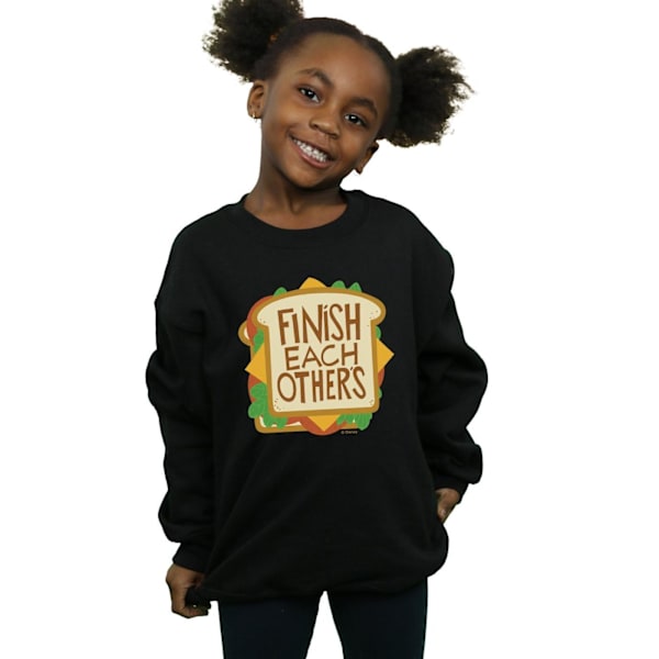 Disney Girls Wreck It Ralph Anna´s tröja Sweatshirt 7-8 år B Black 7-8 Years