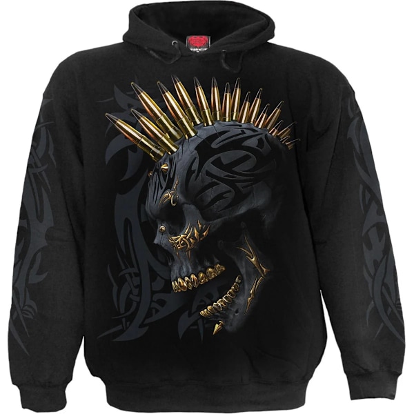 Spiral Direct Unisex Svart Guld Hoodie XL Svart Black XL