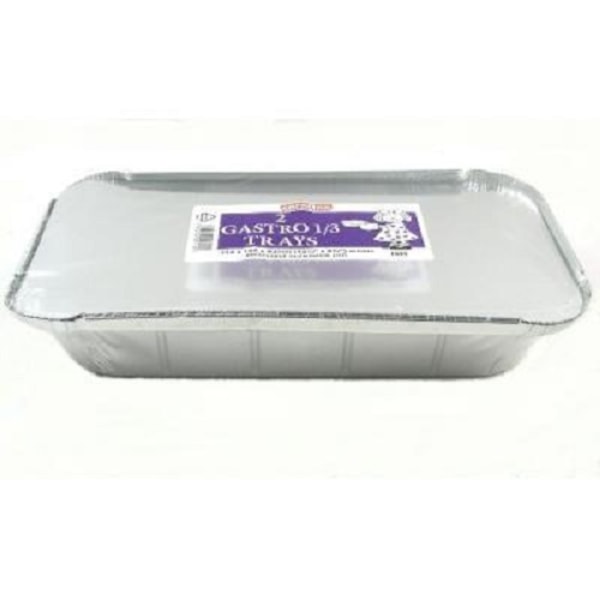 Caroline Gastronorm-brickor (2-pack) One Size Silver Silver One Size