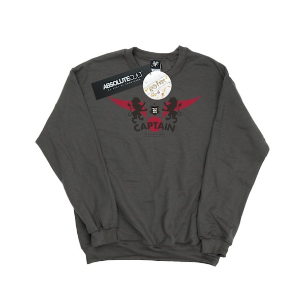 Harry Potter Herr Gryffindor Captain Sweatshirt XL Charcoal Charcoal XL
