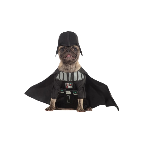 Bristol Novelty Darth Vader Darth Vader Dog Costume XL Svart Black XL