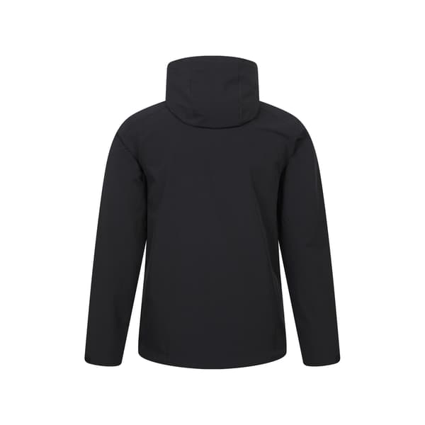Mountain Warehouse Retreat Packable Soft Shell Jacka för Män XL B Black XL