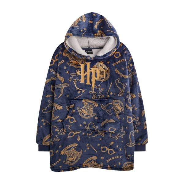 Harry Potter Flicktröja med Broderad Logga, One Size, Blå Blue One Size
