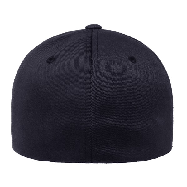 Yupoong Flexfit Fitted Baseball Cap SM Mörkblå/Mörkblå Dark Navy/Dark Navy SM