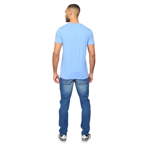 Bewley & Ritch Herr Barlowe T-Shirt L Mellanblåmelerad Mid Blue Marl L