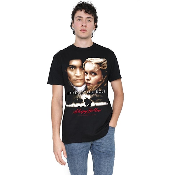 Sleepy Hollow Herr Heads Will Roll T-Shirt L Svart Black L